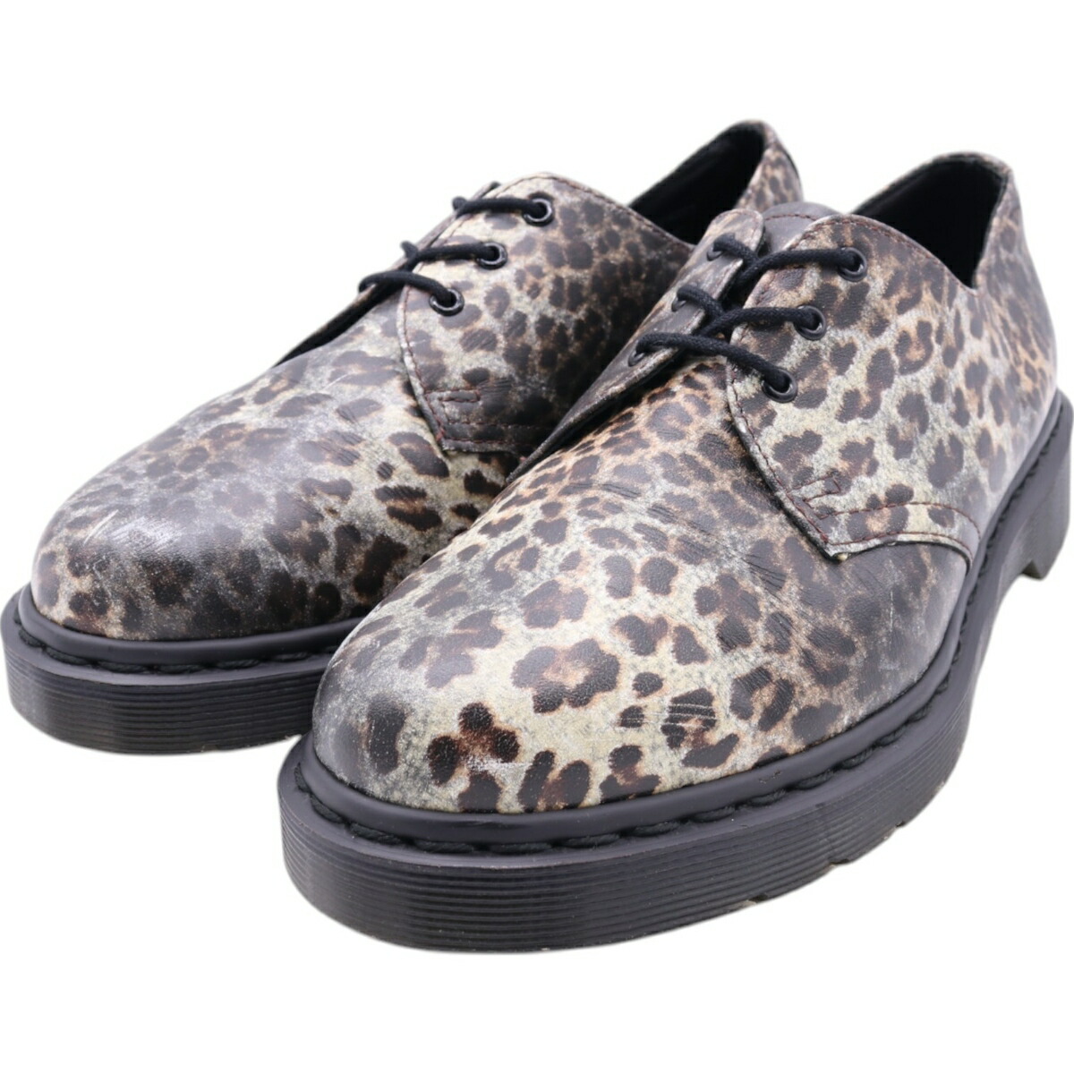 新品Dr. MartensマーチンSmiths レオパードヒョウ　ハラコシューズ 楽天市場】Dr.Martens ドクターマーチン レザーシューズ 3ホール
