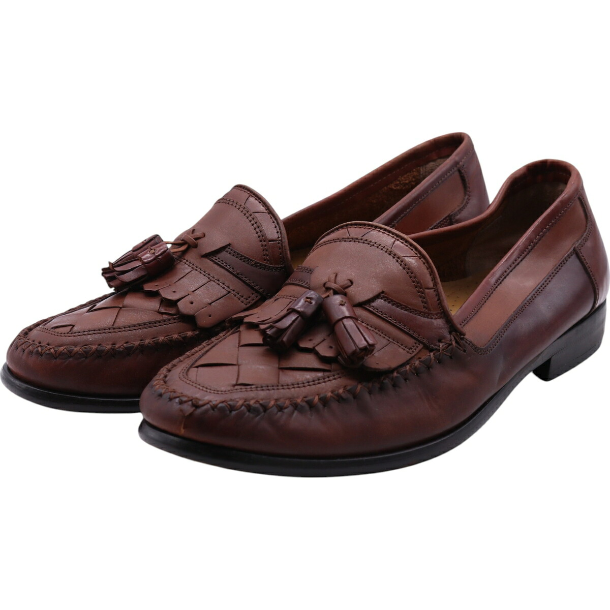 古着 GIORGIO BRUTINI キルト タッセルローファー 9D メンズ27.0cm相当 /saa011981 【中古】 【250515】 【SS2603_30】