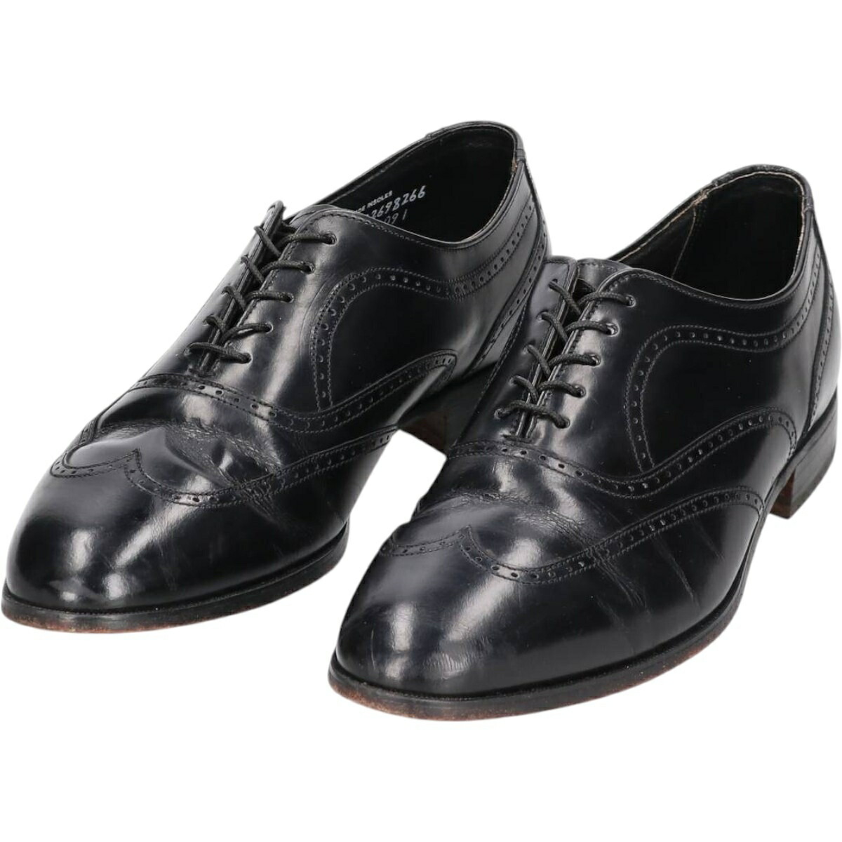 古着 ボストニアン Bostonian ウイングチップシューズ USA製 9 1/2 M メンズ27.5cm相当 /saa013983 【中古】 【250828】 【SS2603_10】