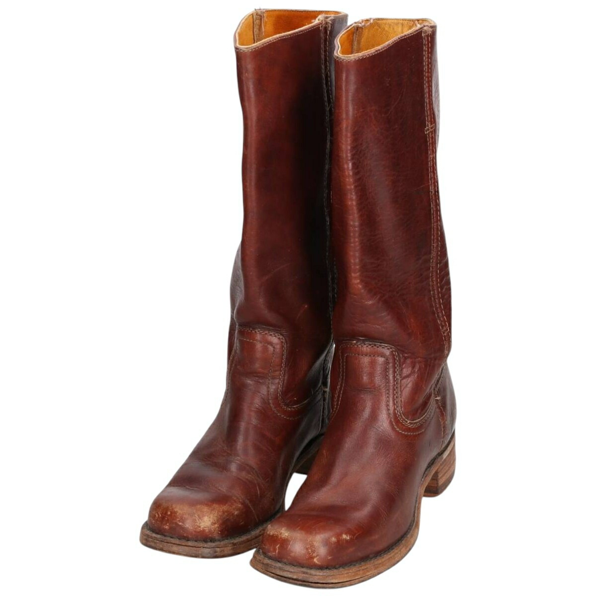 楽天市場】70年代 フライ FRYE 黒タグ サイドジップブーツ USA製 8D