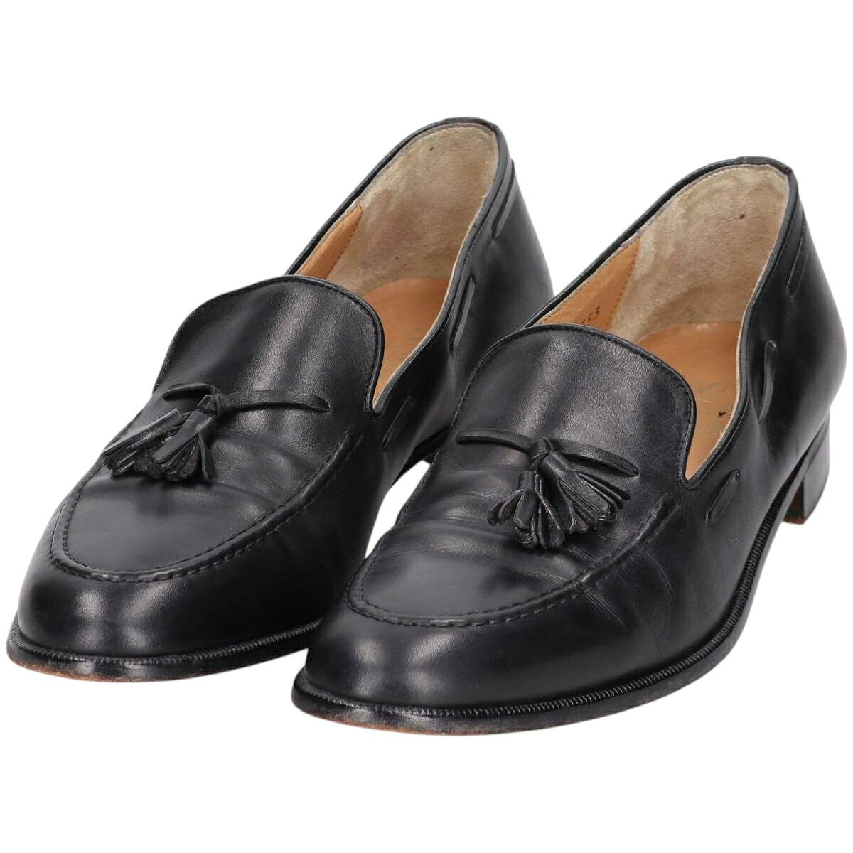 古着 スタッフォード STAFFORD タッセルローファー 9 1/2N メンズ27.5cm相当 /saa014484 【中古】 【251220】 【CF2512】 ブラック系 春夏秋冬
