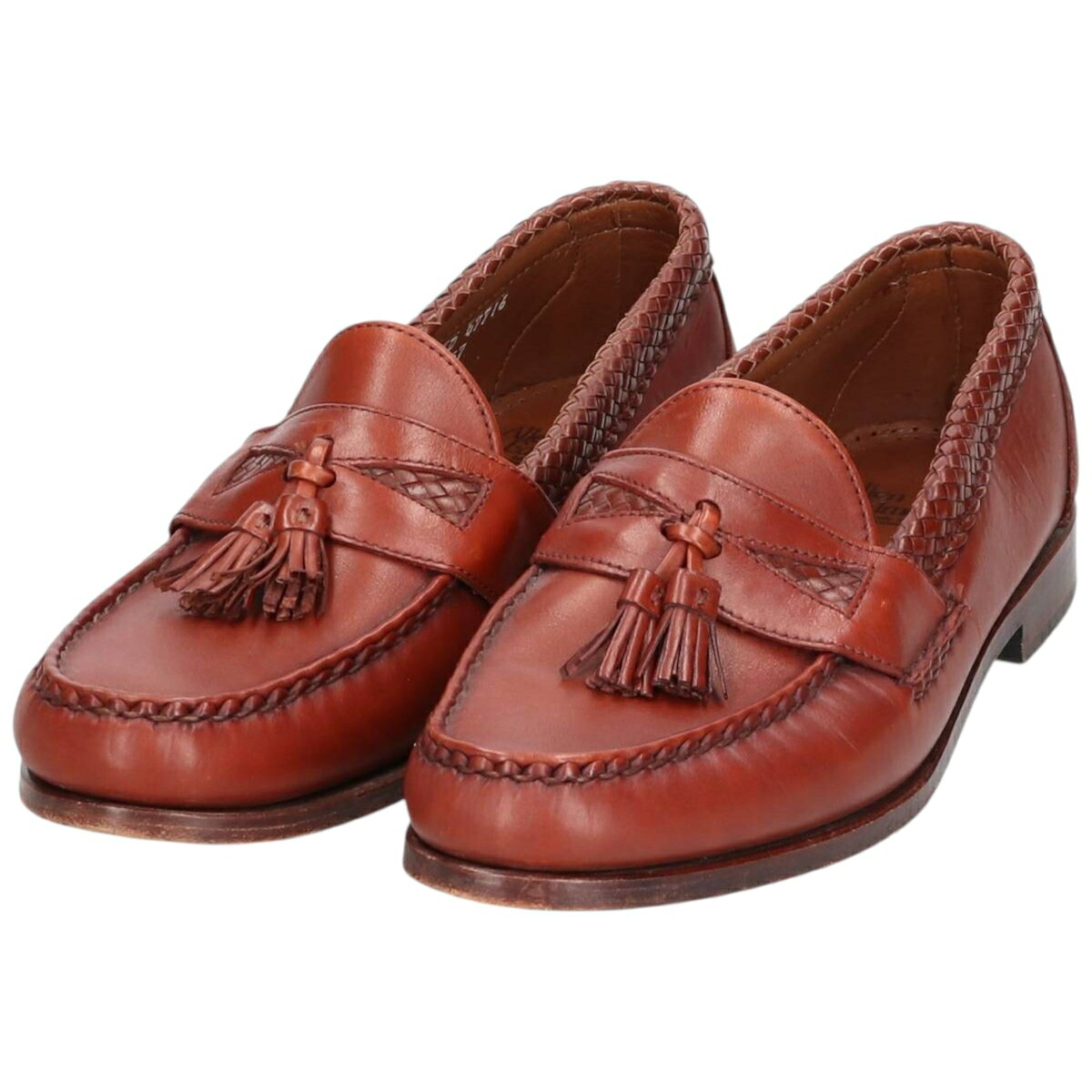古着 アレンエドモンズ ALLEN EDMONDS MAXFIELD 編み込み タッセルローファー USA製 10D メンズ28.0cm相当 /saa014573 【中古】 【251129】 ブラウン系 春夏秋冬 11,773円