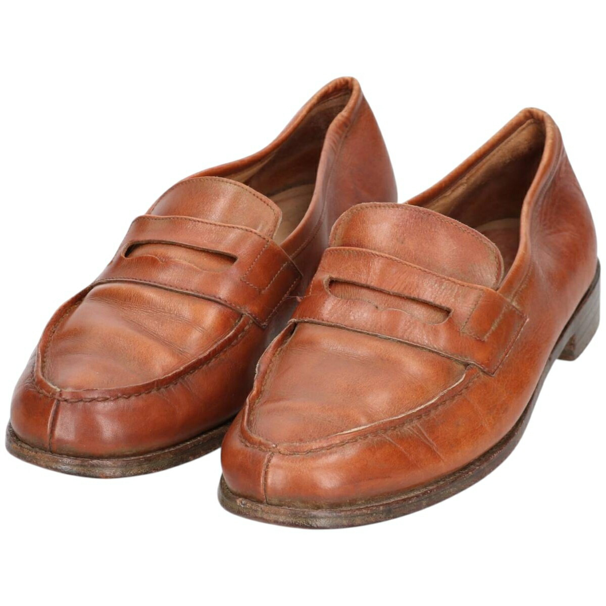 古着 パラブーツ PARA BOOT COUSU GOODYEAX コインローファー フランス製 10K メンズ28.5cm相当 /saa014590 【中古】 【251206】 【CF2512】