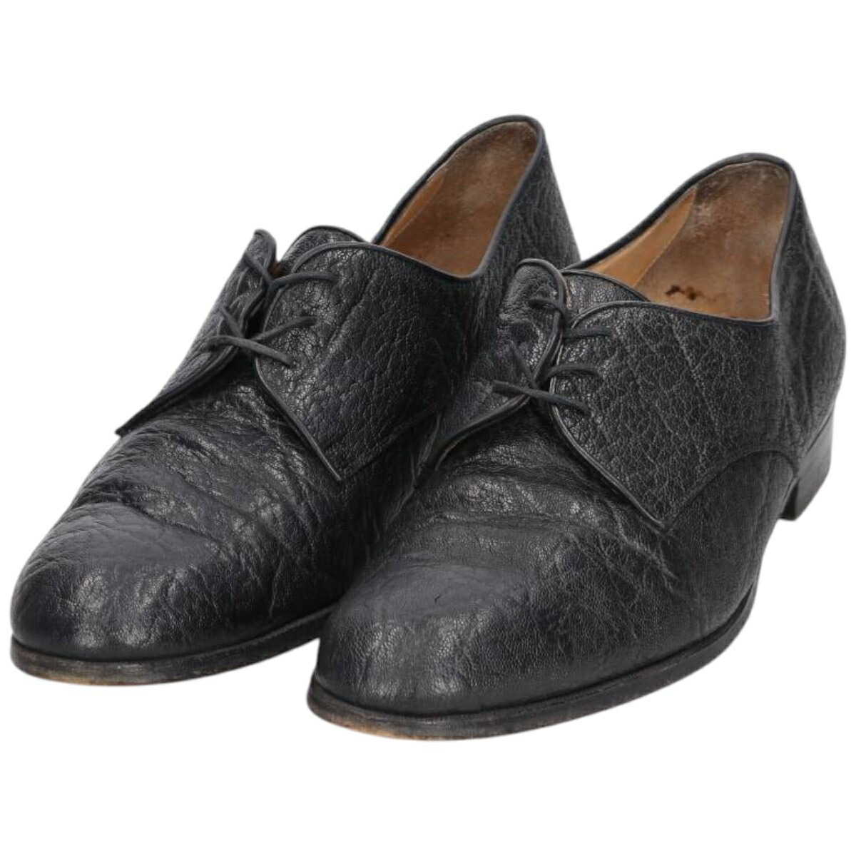 古着 チャーチ CHURCH'S プレーントゥシューズ 6 1/2 レディース25.0cm相当 /saa014646 【中古】 【260101】 【ADEL/アデル】 ブラック系 春夏秋冬