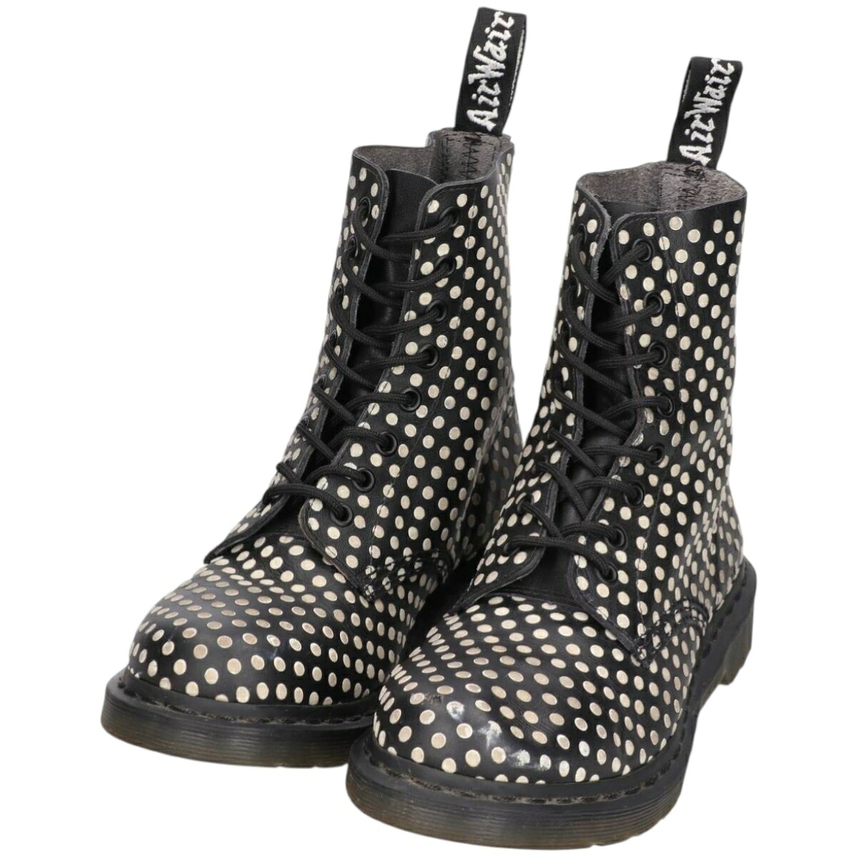 古着 ドクターマーチン Dr.Martens PASCAL ドット柄 8ホールブーツ 7 レディース26.0cm相当 /saa014979 【中古】 【260223】 【Elulu/エルル】 【SS2606_10】｜古着屋JAM