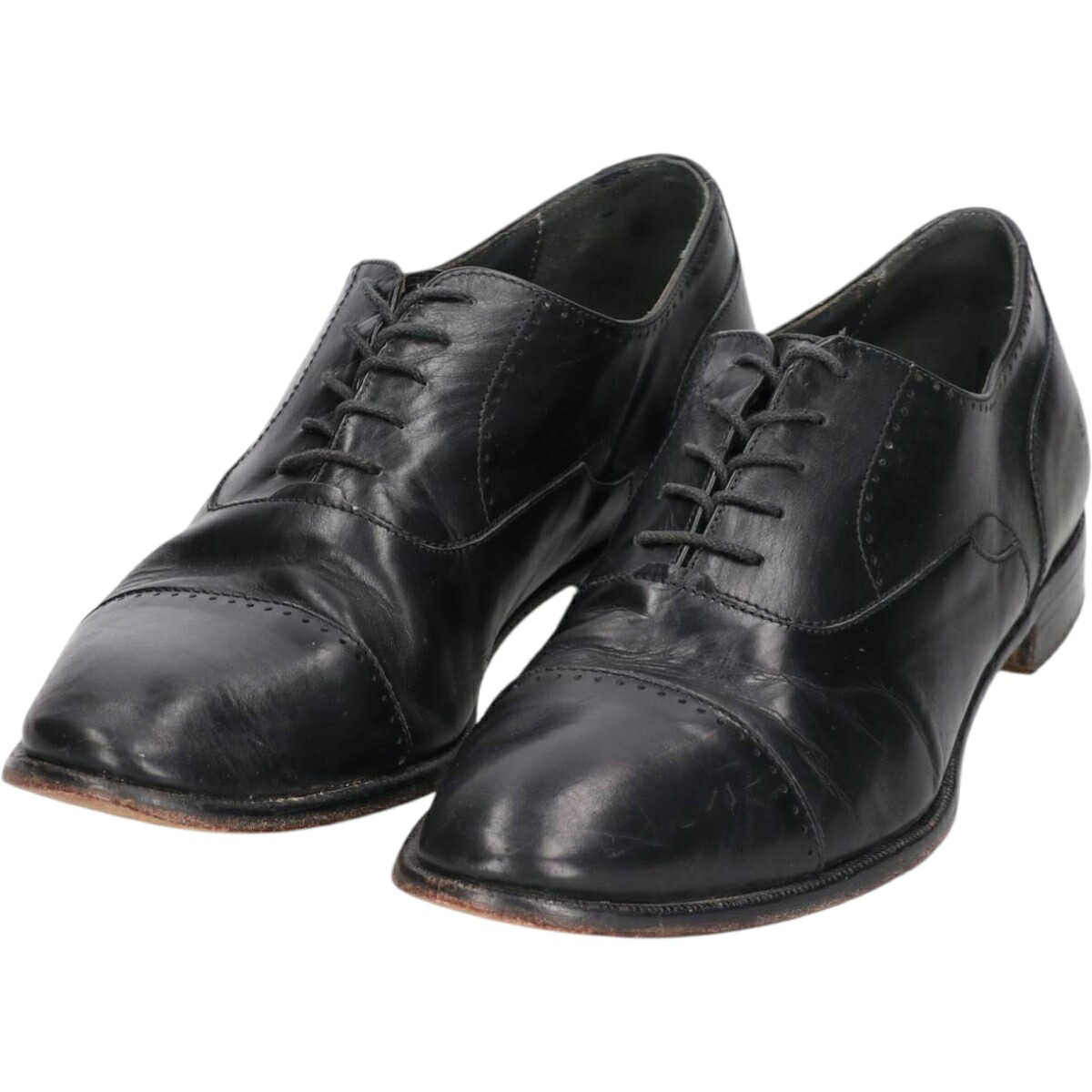 古着 アルファニ ALFANI ストレートチップシューズ イタリア製 10M メンズ28.0cm相当 /saa014991 【中古】 【260306】 ブラック系 春夏秋冬