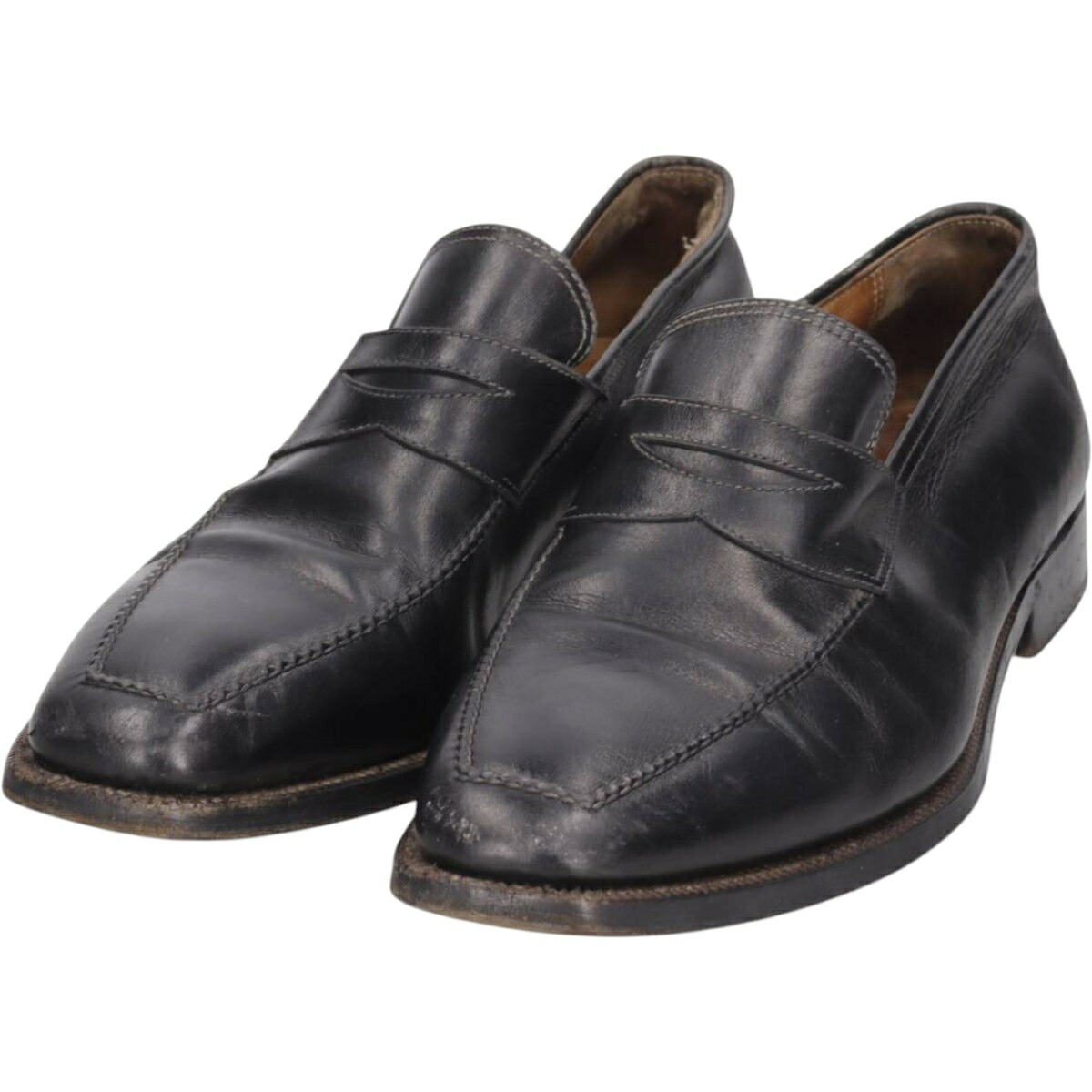 古着 STEFANOBI コインローファー イタリア製 9 1/2 メンズ28.0cm相当 /saa015019 【中古】 【260404】