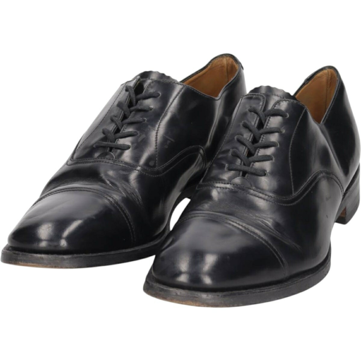 古着 ローク Loake ストレートチップシューズ 英国製 8 メンズ26.5cm相当 /saa015041 【中古】 【260405】 ブラック系 春夏秋冬