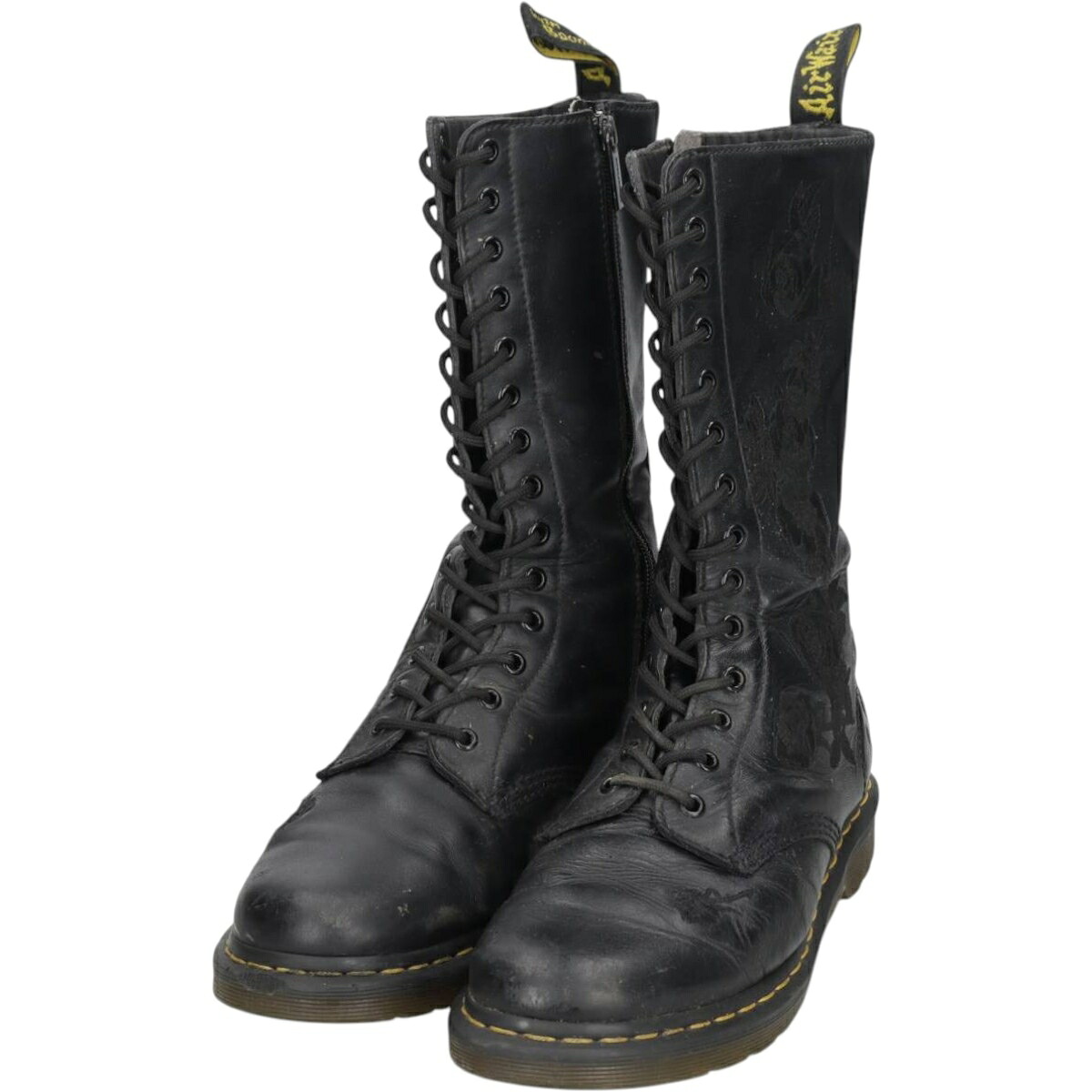 古着 ドクターマーチン Dr.Martens 1B99 サイドジップ 14ホールブーツ 8 レディース27.0cm相当 /saa015210 【中古】 【260418】 【Elulu/エルル】