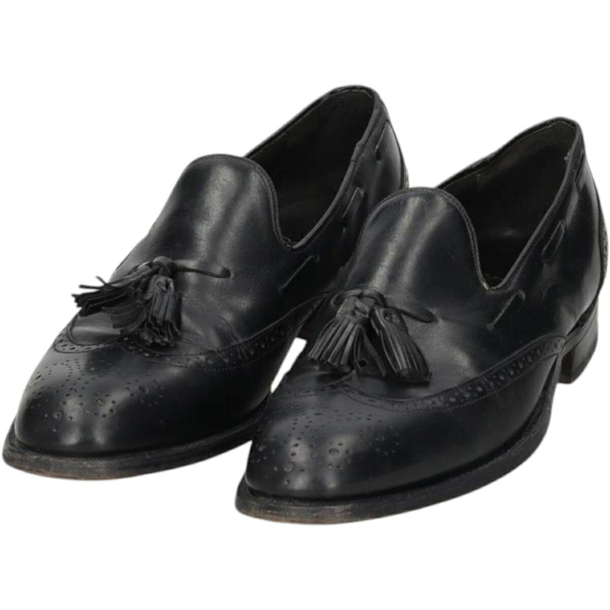 古着 ボストニアン Bostonian フルブローグ ウイングチップ タッセルローファー 9D メンズ27.0cm相当 /saa015254 【中古】 【260511】｜古着屋JAM