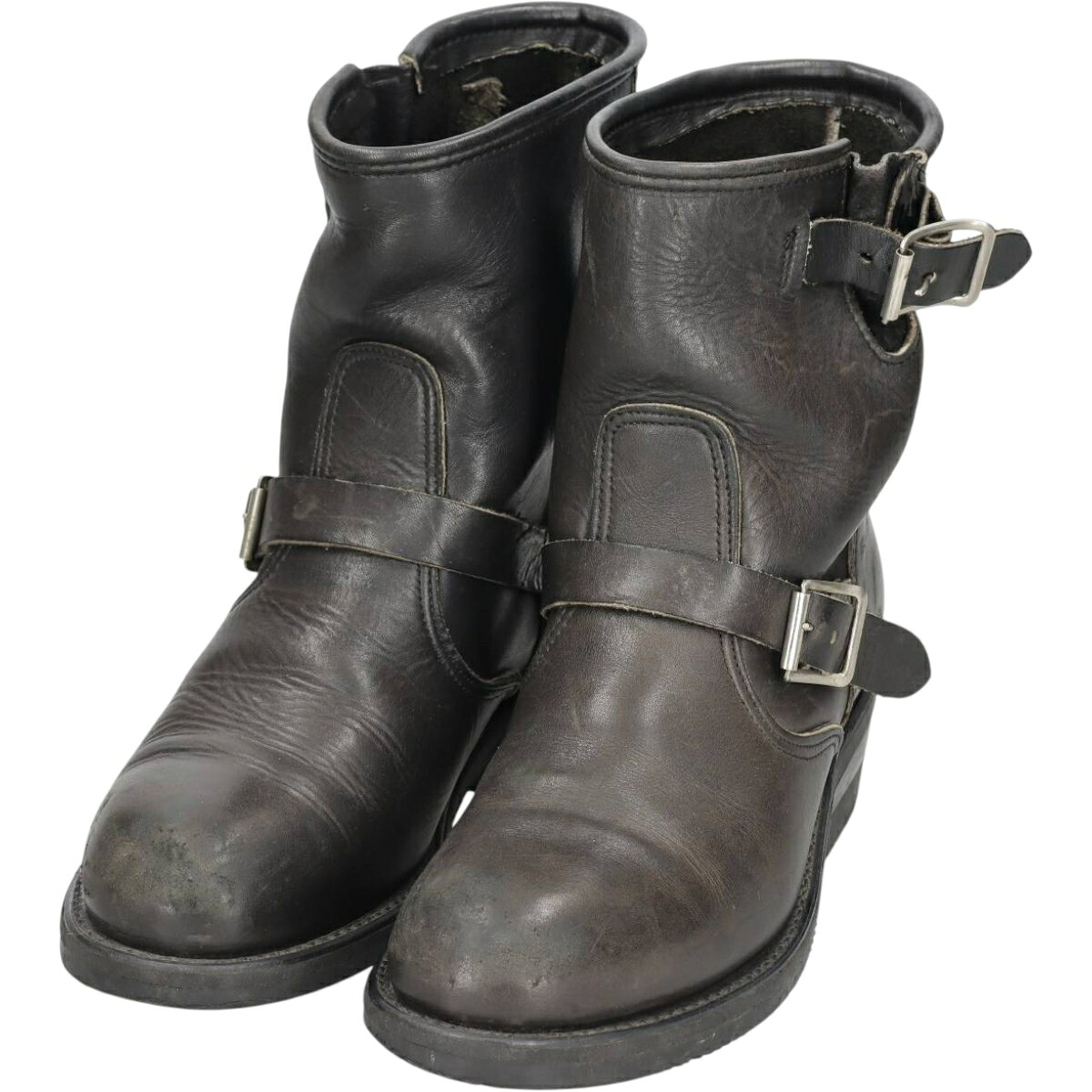 古着 Double-H Boots エンジニアブーツ メンズ26.5cm相当 /saa016042 【中古】 【260718】 ブラック系 春夏秋冬｜古着屋JAM