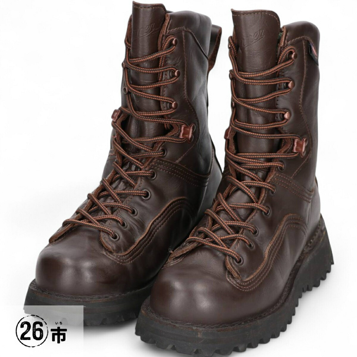 古着 ダナー DANNER SANTIAM 8 サンティアム8 45800 スチールトゥ ワークブーツ USA製 8 メンズ26.0cm相当 /svb001086 【中古】 【251013】 【V2510】 【SS2603_10】