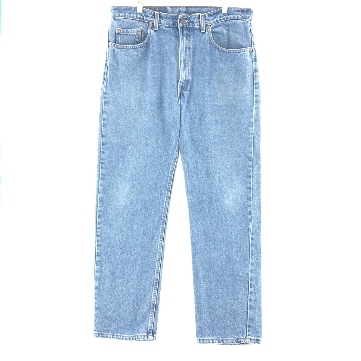 90'S Levi's 505 REGULAR FIT STRAIGHT LEG Tapered Denim Pants Made in USA Men's W31 Vintage cotton blue type Vintage Second Hand