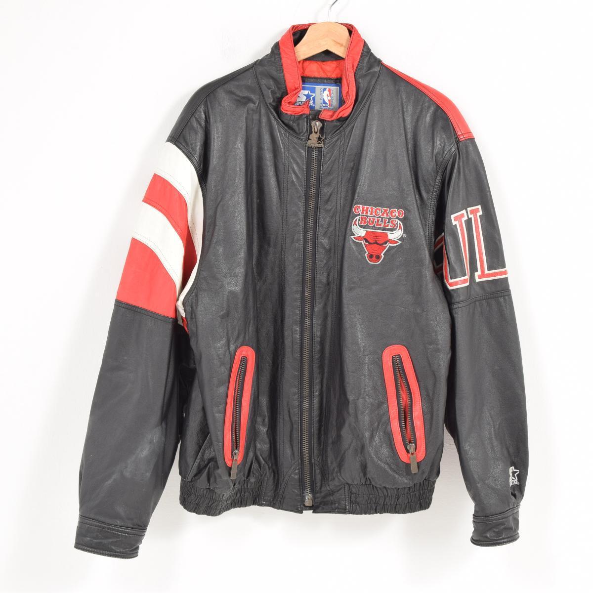 Men Xl Vintage Wad2107 In The 80s Made Starter Oar Leather Award Jacket Korea