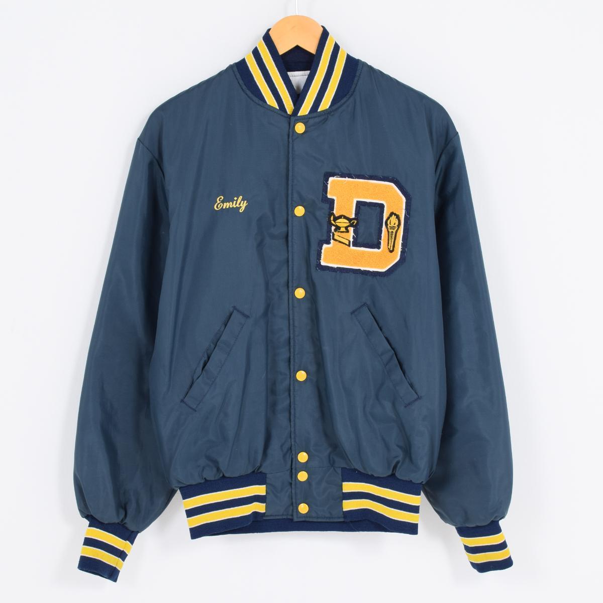 70-80年代holloway尼龙套衫奖茄克人m复古/wac9606