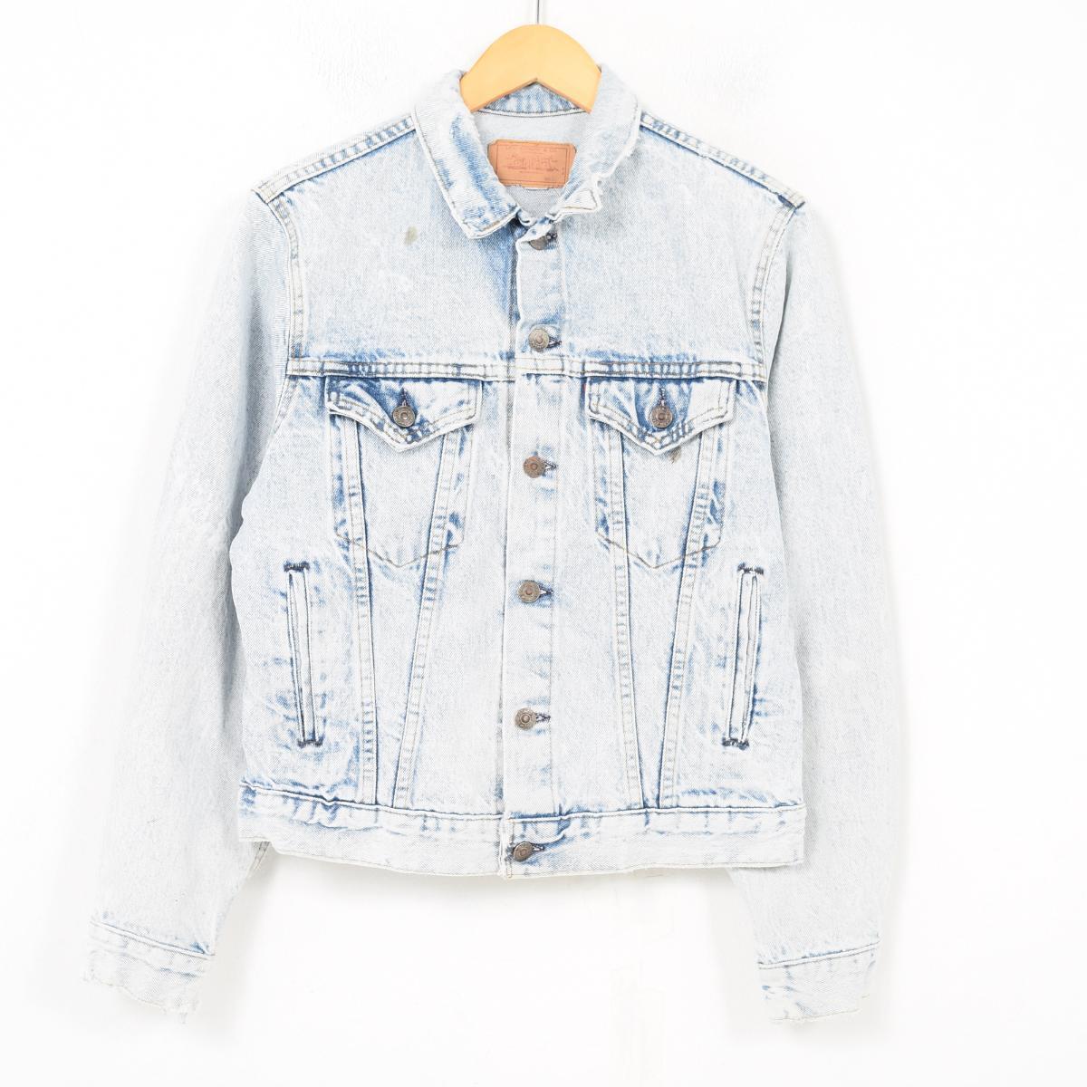 【楽天市場】80年代 リーバイス Levi's デニムジャケット Gジャン USA製 レディースS ヴィンテージ /wam6246 【中古