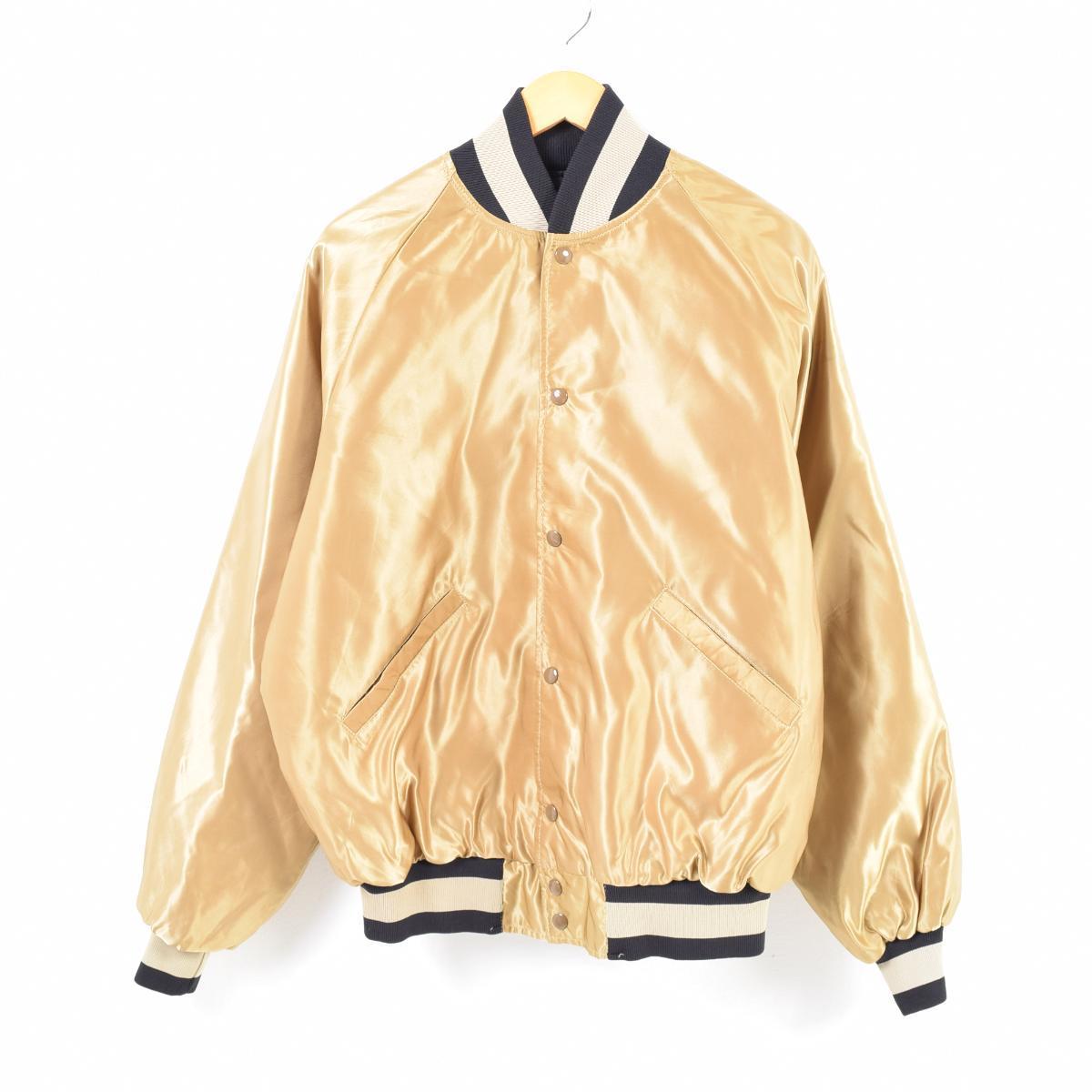 80年代usa制造尼龙套衫奖茄克人xl复古butwin/wao0888