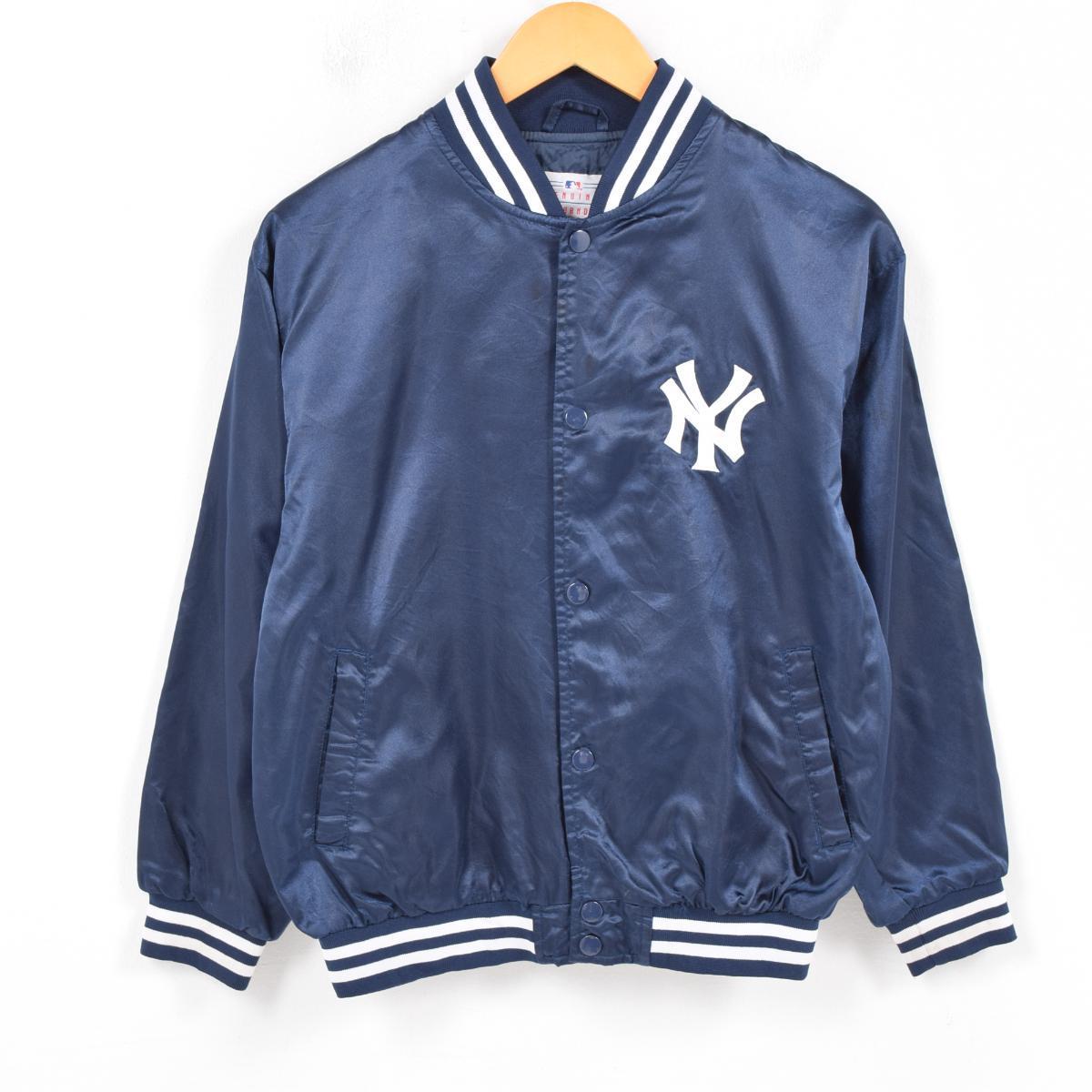 【楽天市場】GENUINE STUFF MLB NEW YORK YANKEES ニューヨークヤンキース ナイロンスタジャン アワード