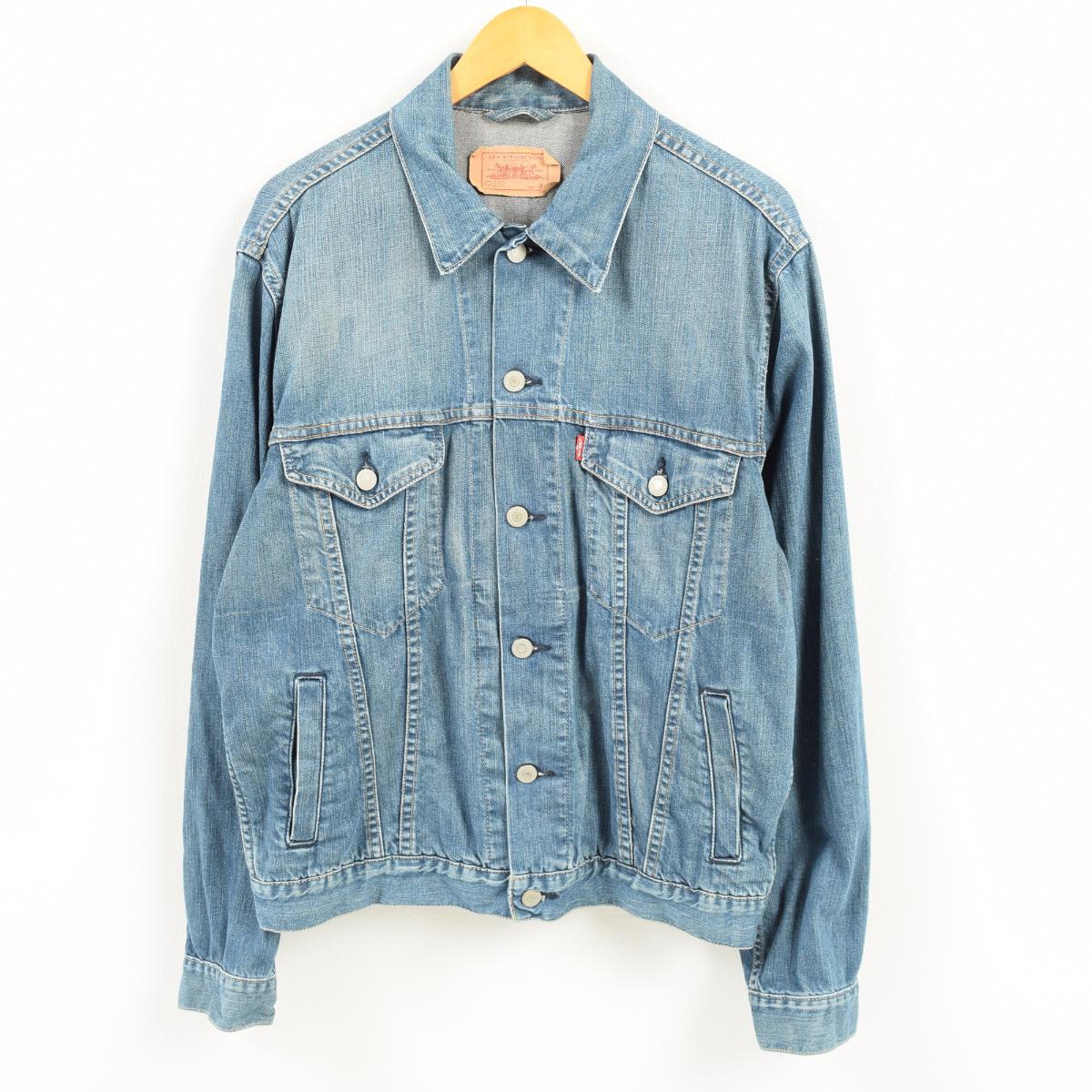 Levis Levi's 72,510 euros model denim jacket G Jean men M /wan7497