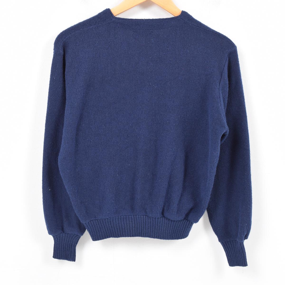 70年代拉科斯特lacoste izod丙烯编织物对襟毛衣女士s复古/wao3621