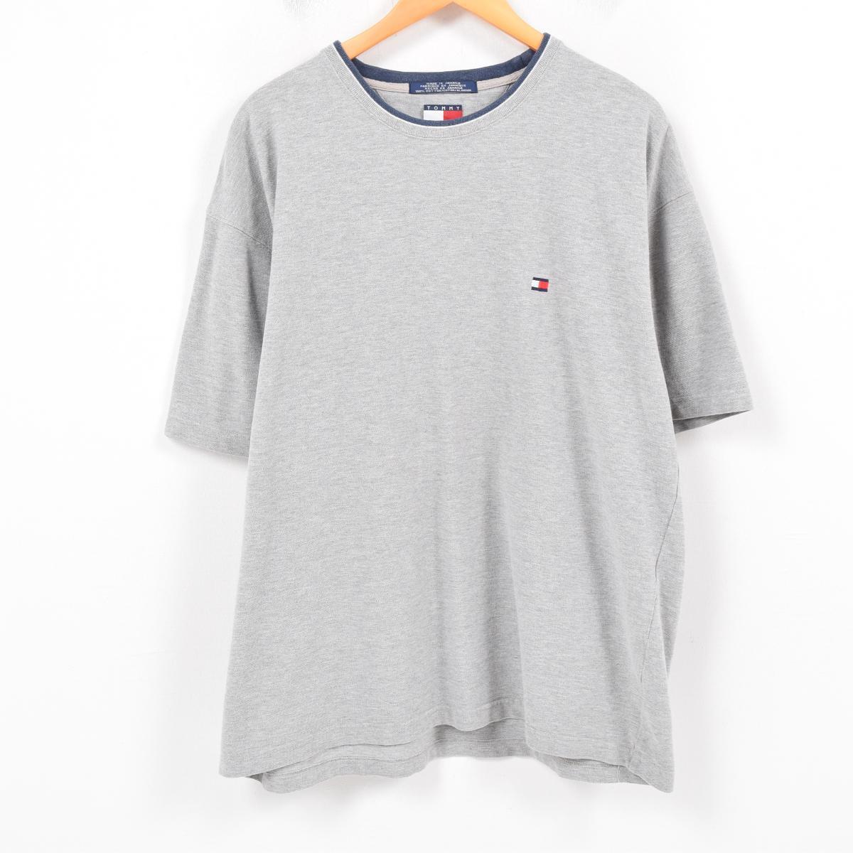 Tommy Hilfiger 90s Logo T Shirt Mens Agbu Hye Geen - trendy 90s shirt roblox