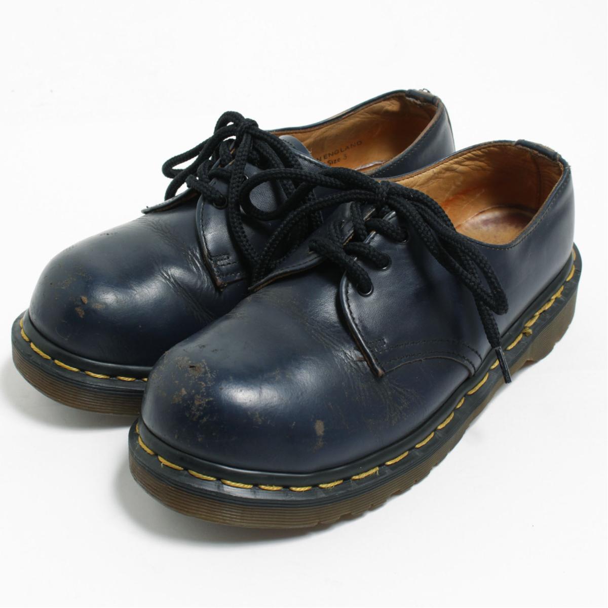 古着 ドクターマーチン Dr.Martens スチールトゥ 10ホールブーツ 英国