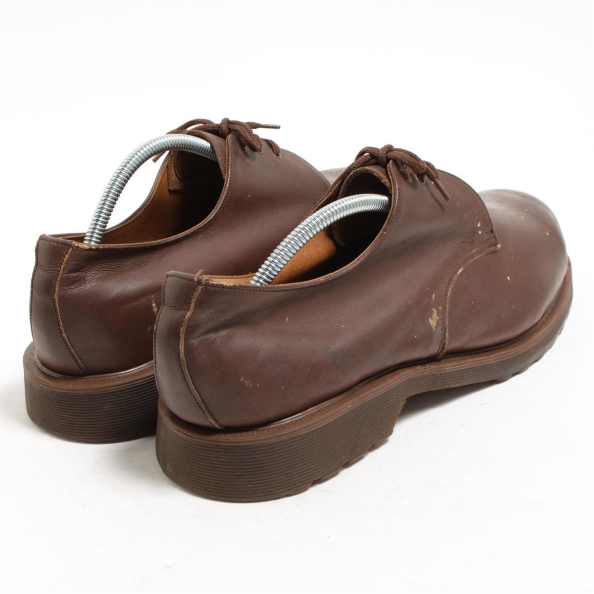 UK10 men 28.5cm vintage /bom3207 made in the steel toe 3 hall shoes U.K. in front of doctor Martin Dr.Martens carved seal