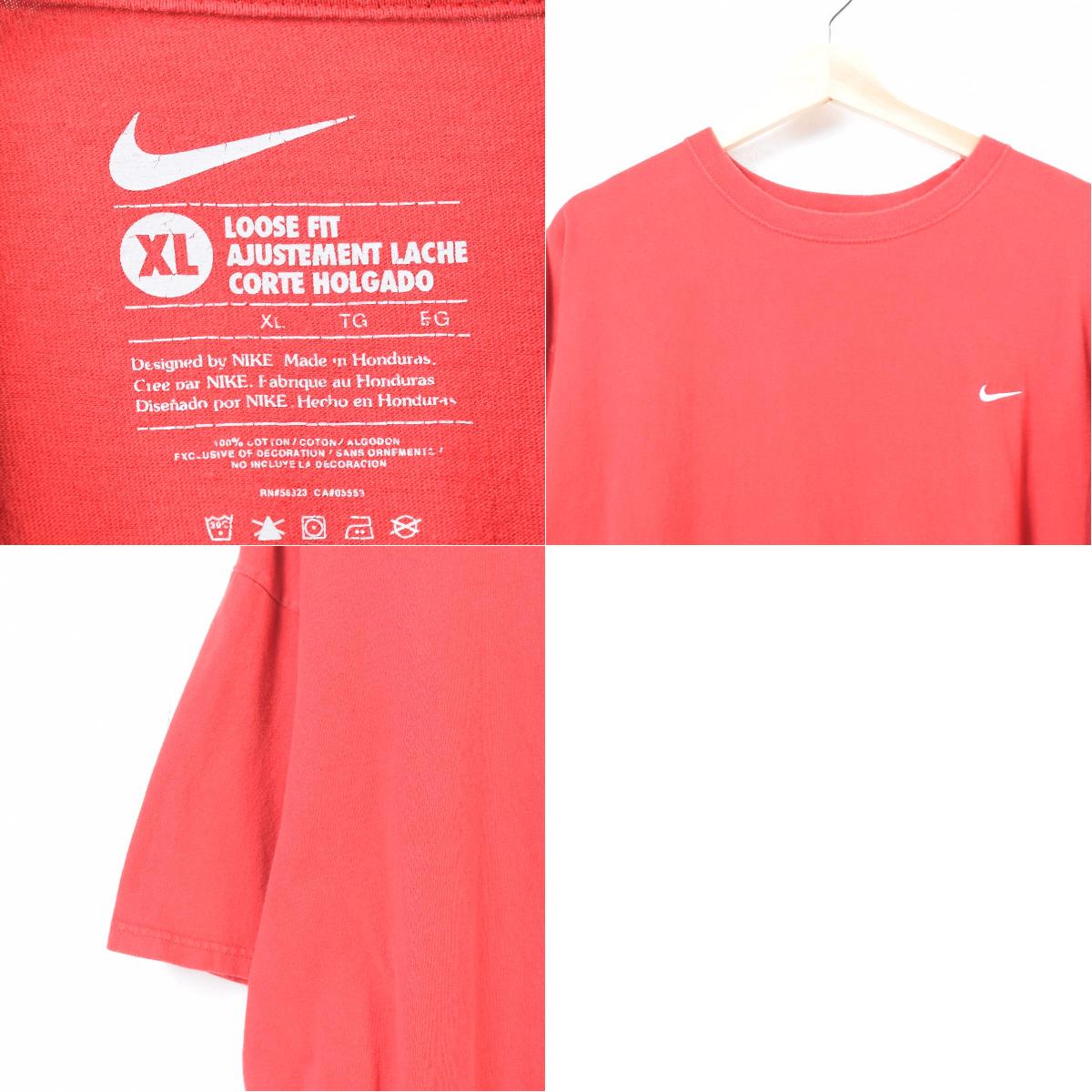 nike red t shirt mens