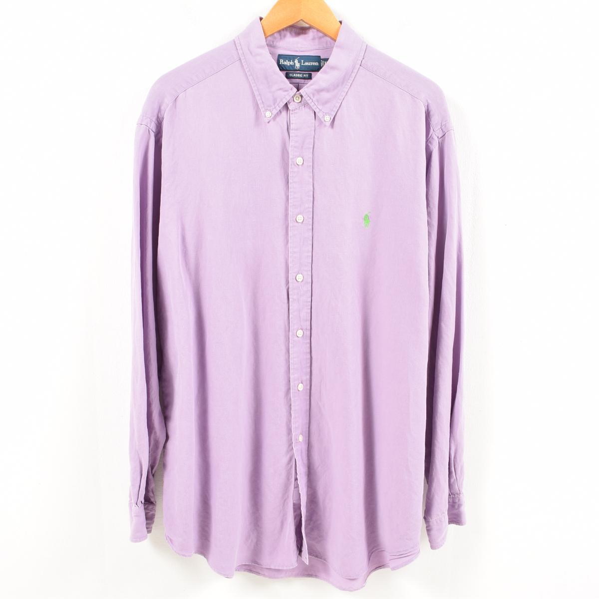 ralph lauren long sleeve button down shirts