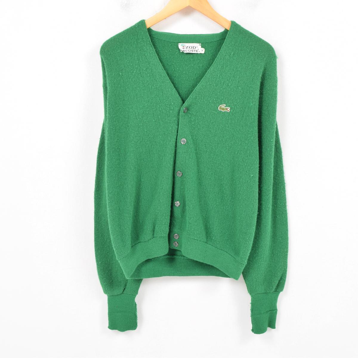 lacoste sweater green