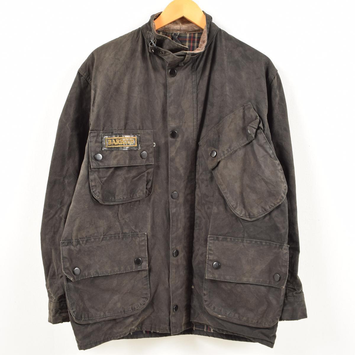 Barbour - 古着 80年代 バブアー Barbour DURHAM ダーハム 2ワラント