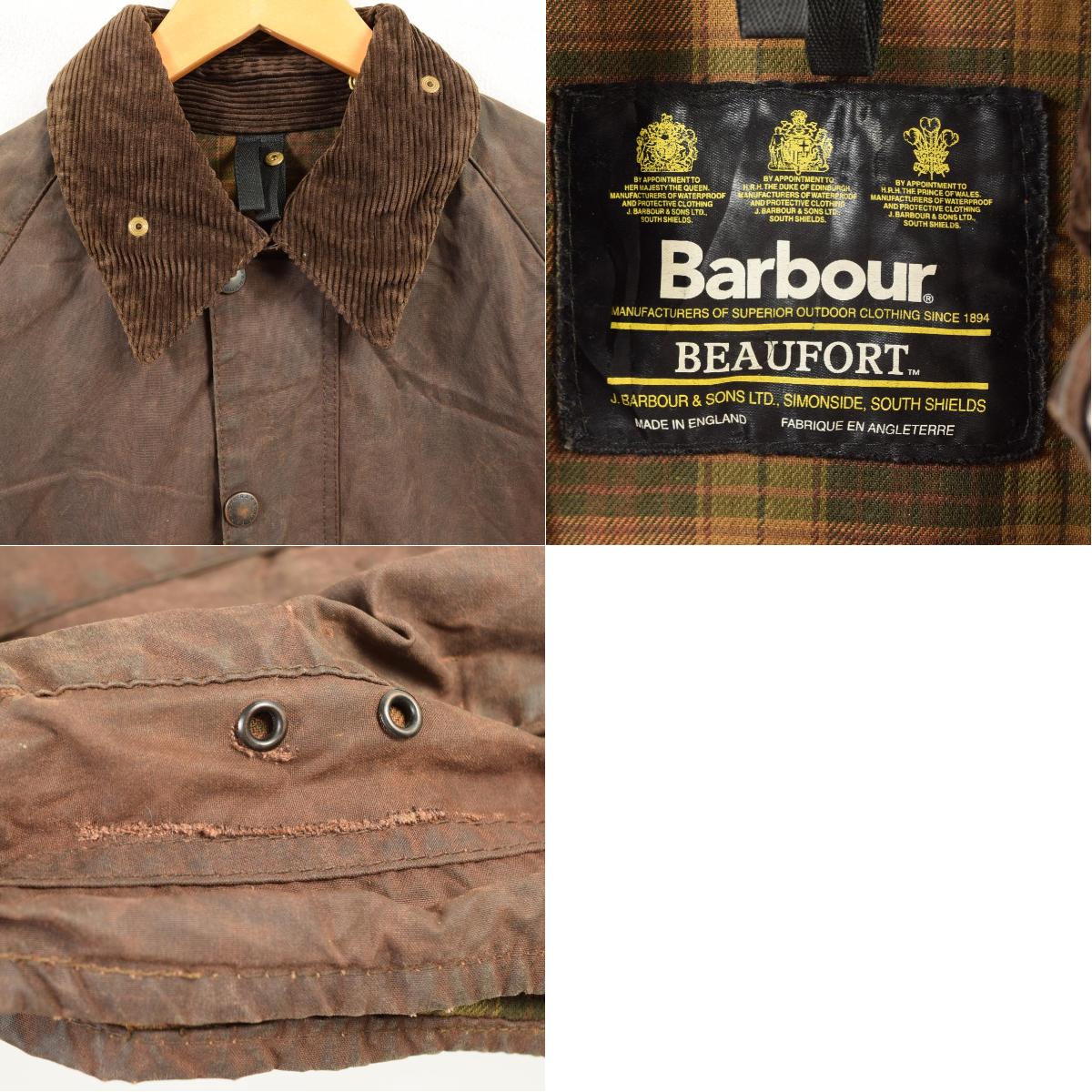 barbour beaufort mens Silver