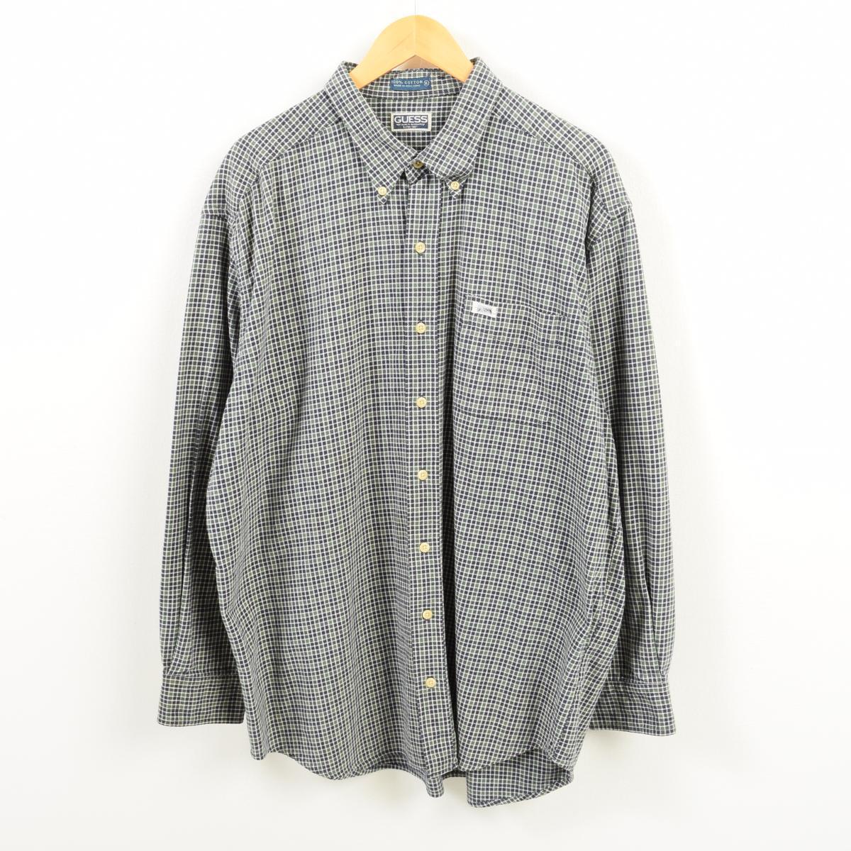 guess flannel shirt