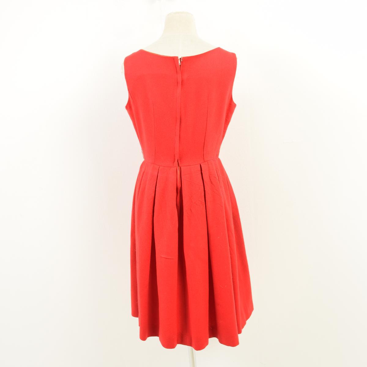 Unknown 60年代 ウール Unknown ワンピース ノースリーブワンピース ノースリーブワンピース ウール ヴィンテージ 中古 Waw7875 中古 60年代 レディースs レディースs ヴィンテージ Waw7875 Pd01 Cs03 Ss07 Cs07 Ss09