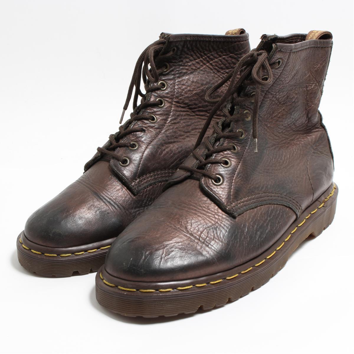 最新デザインの Ss1912 中古 Bon2654 メンズ27 5cm Uk9 英国製 8ホールブーツ Dr Martens ドクターマーチン Bon2654 Spmau Ac In