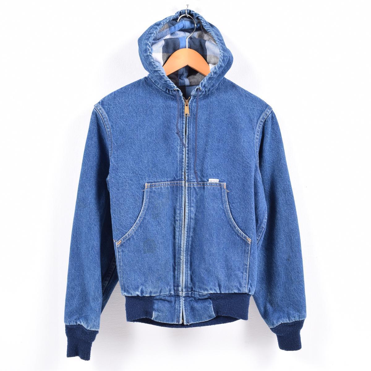 carhartt denim hoodie