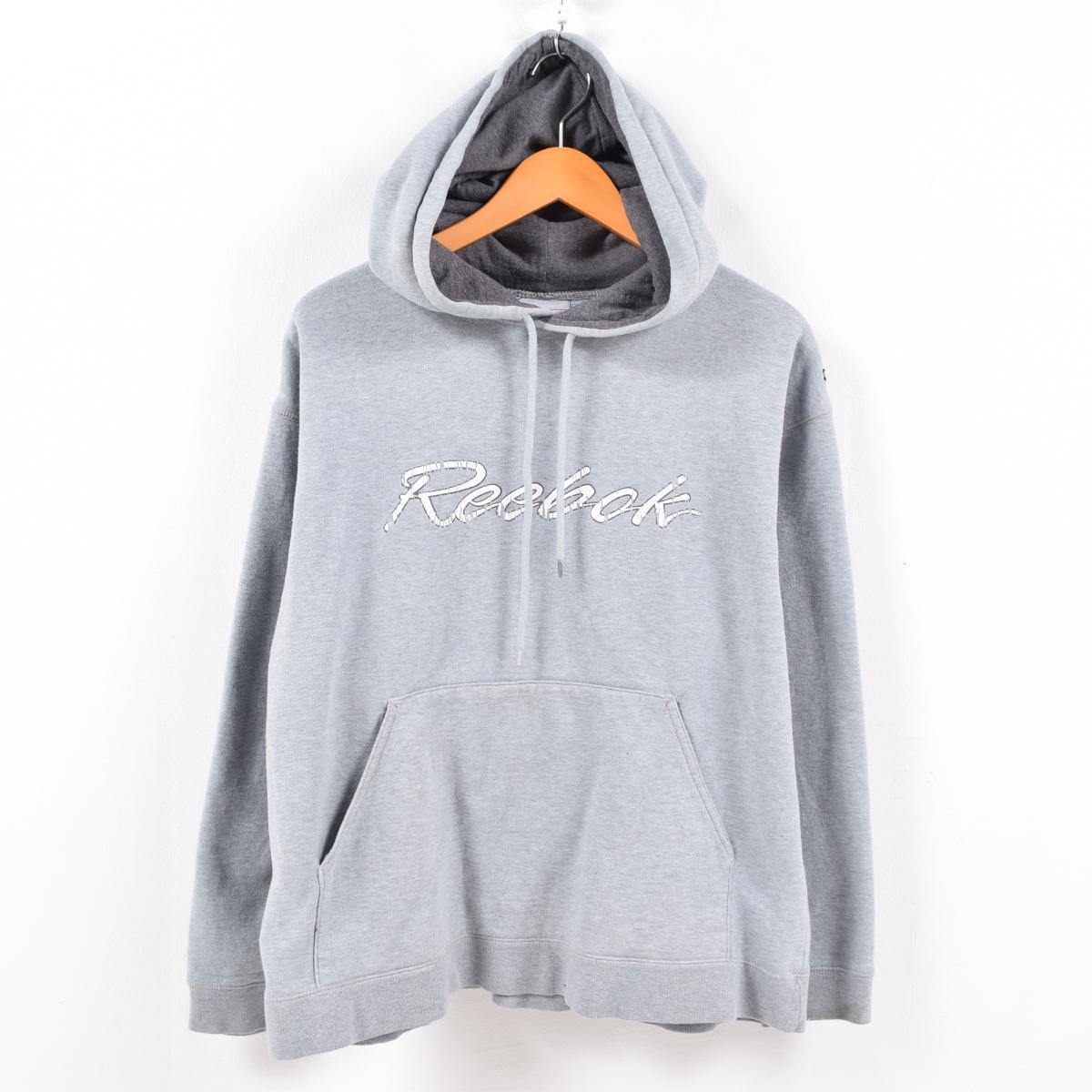 reebok vintage sweatshirt mens orange