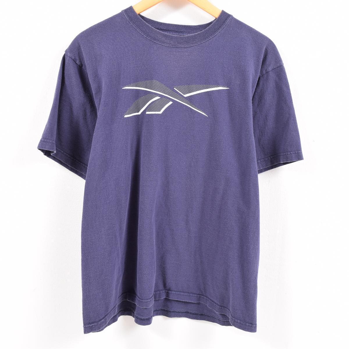 reebok t shirt mens purple