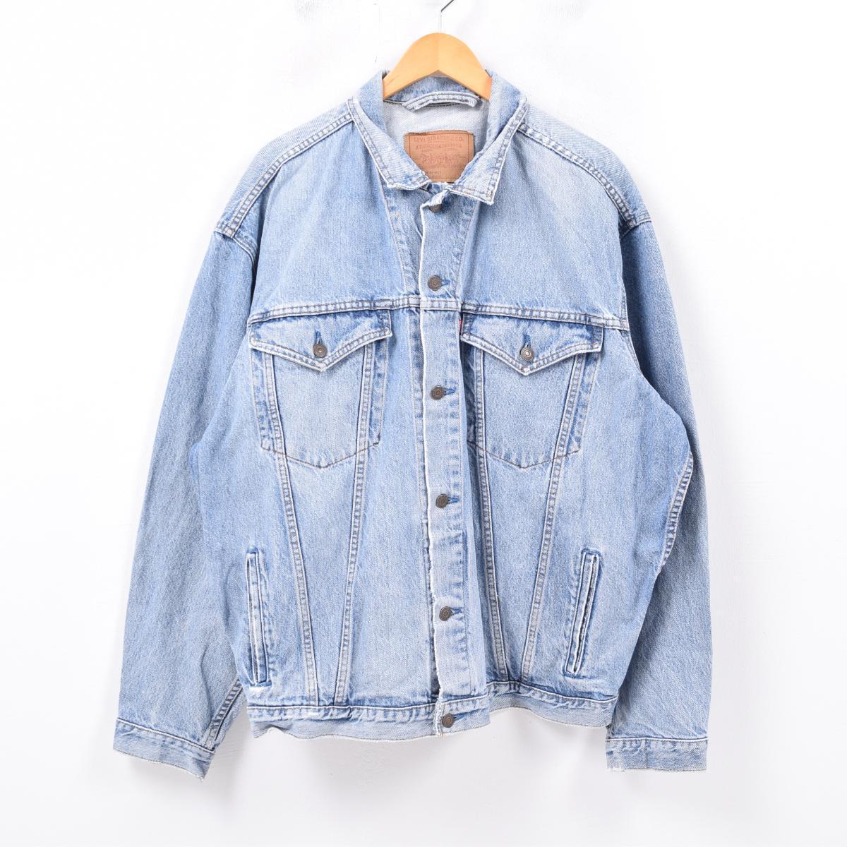 levis xxl denim jacket