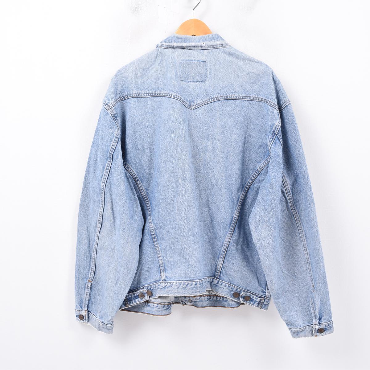 levis xxl denim jacket