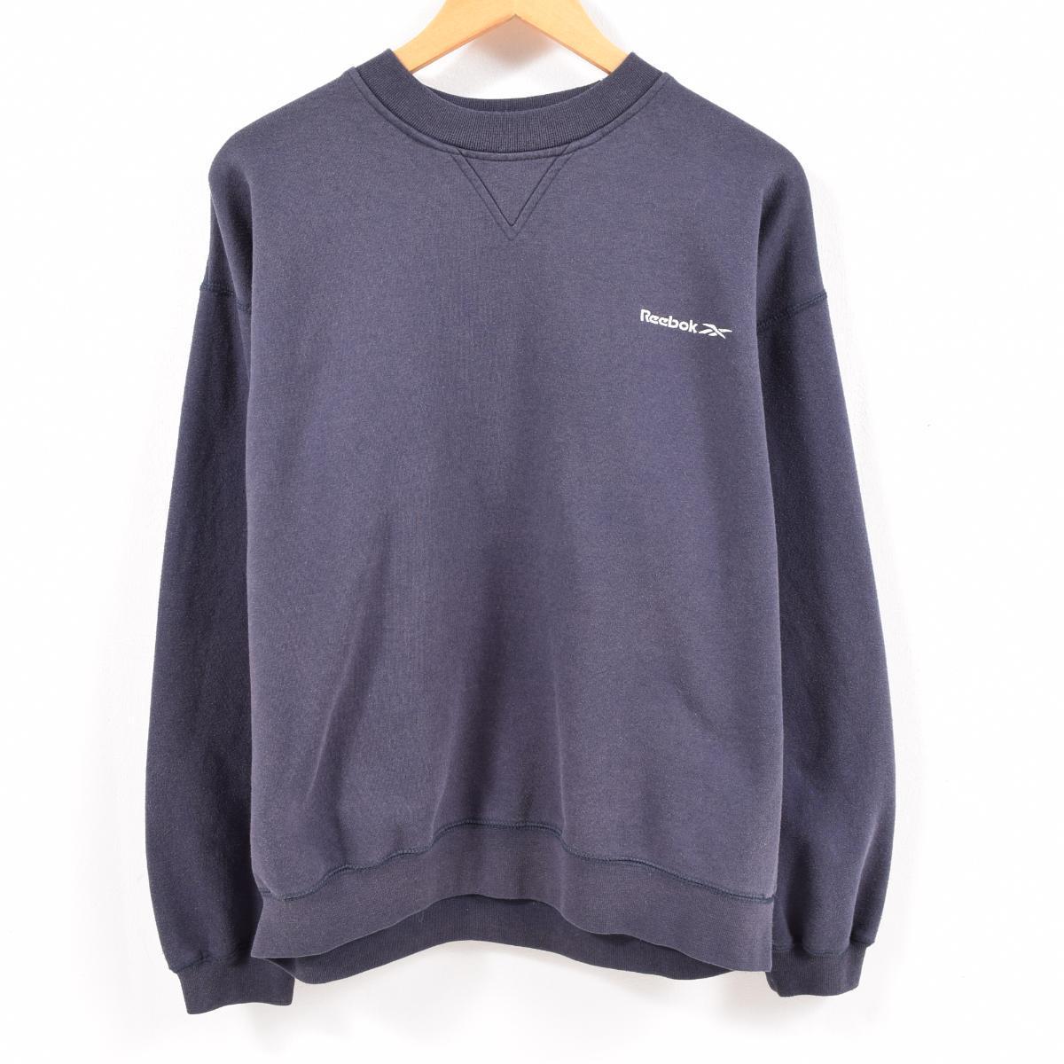 reebok vintage sweatshirt mens purple