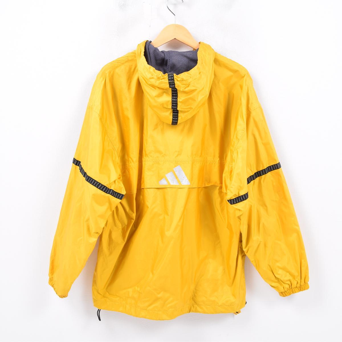 adidas yellow raincoat