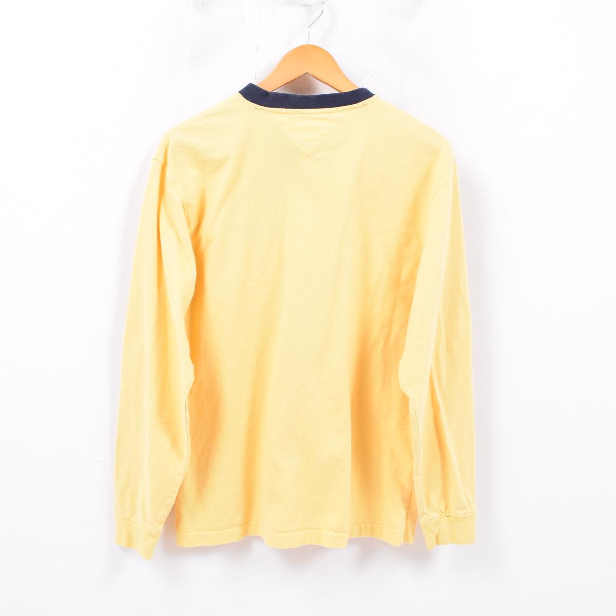 yellow tommy hilfiger long sleeve