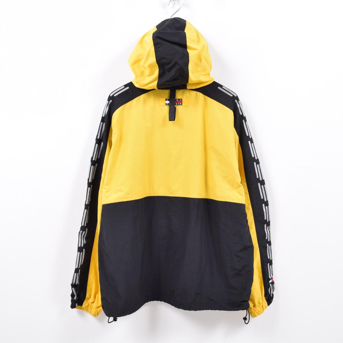 tommy hilfiger yellow raincoat