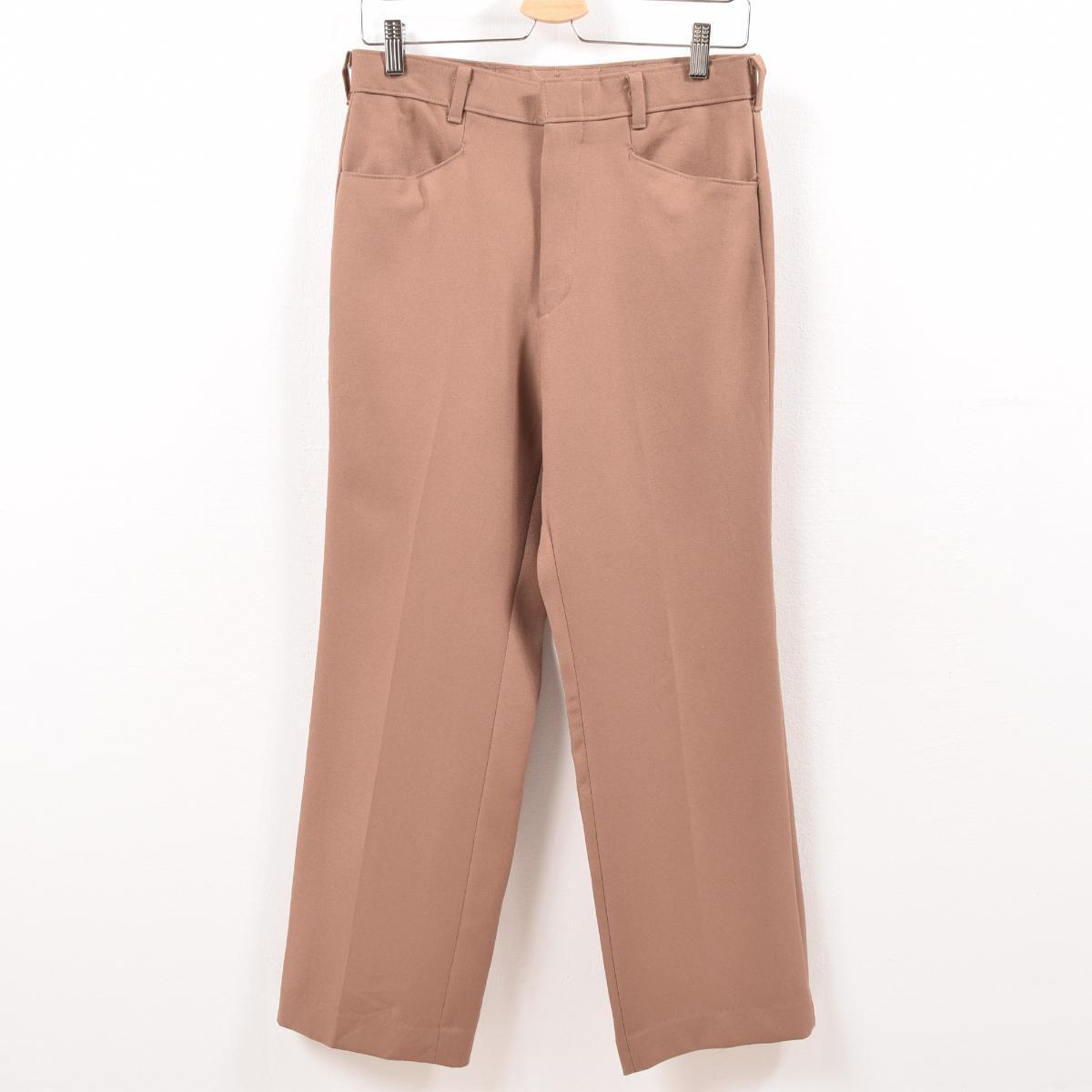 levi polyester action slacks