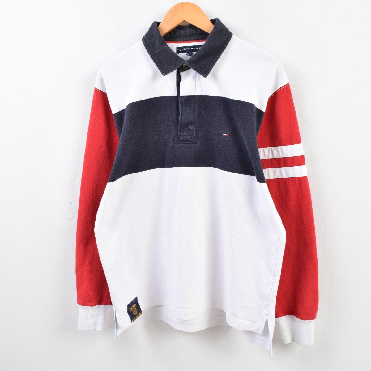 tommy hilfiger rugby shirt mens