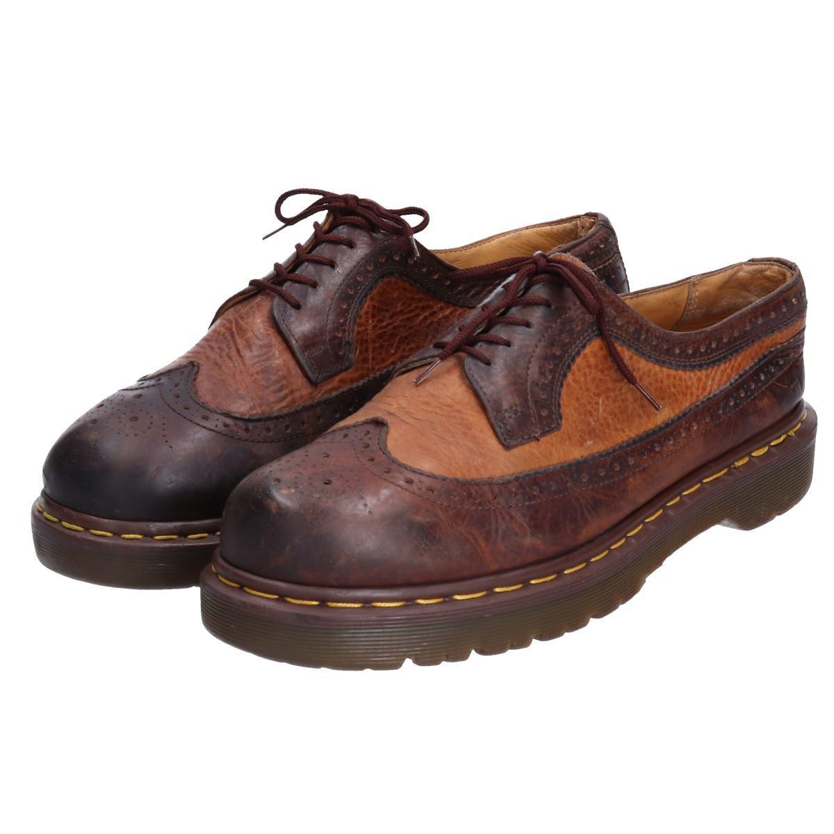 人気top ドクターマーチン 左右違い Dr Martens 中古 Bop4940 メンズ27 5cm Uk9 英国製 ウイングチップシューズ Bop4940 Bgdigit All Com