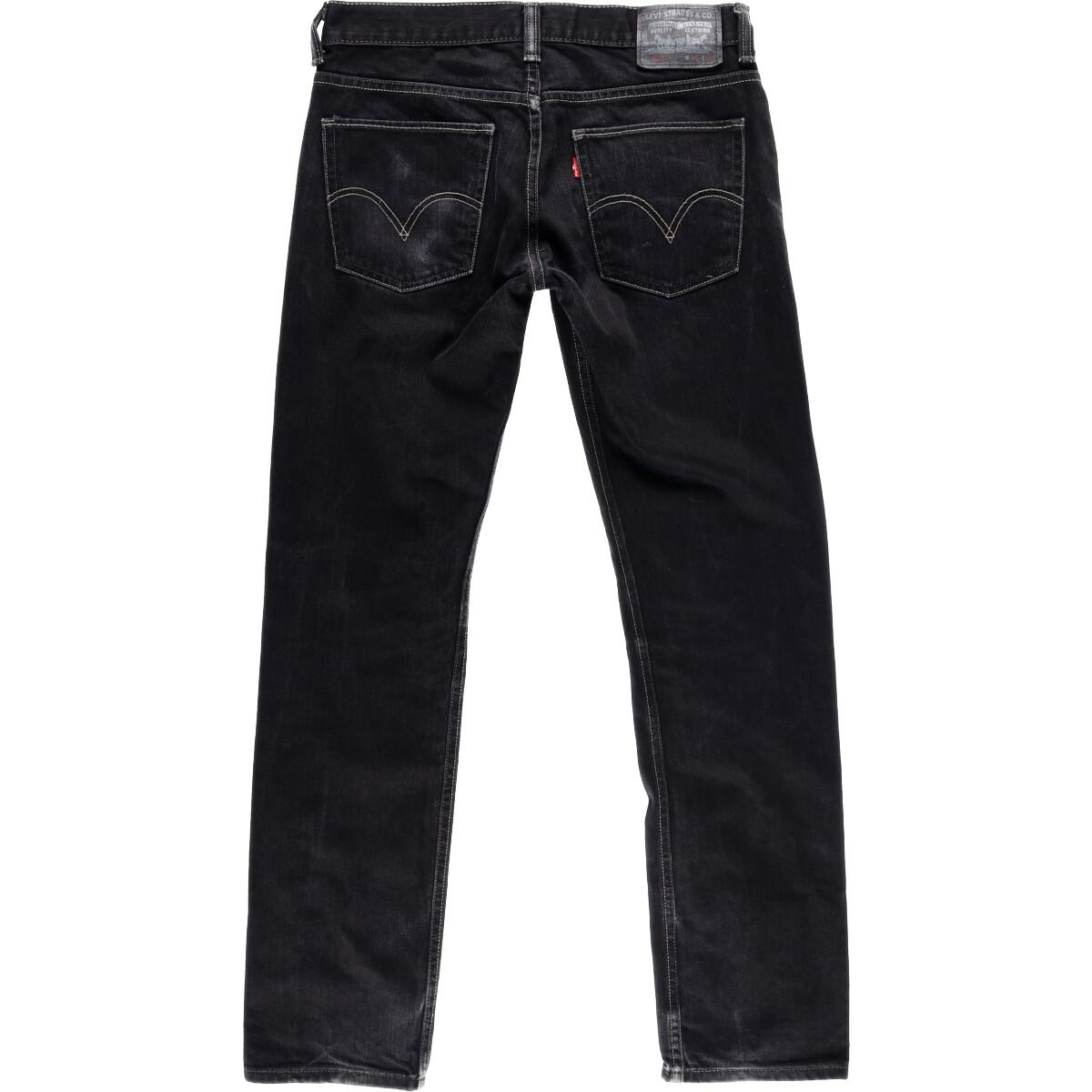 levi's black skinny jeans mens