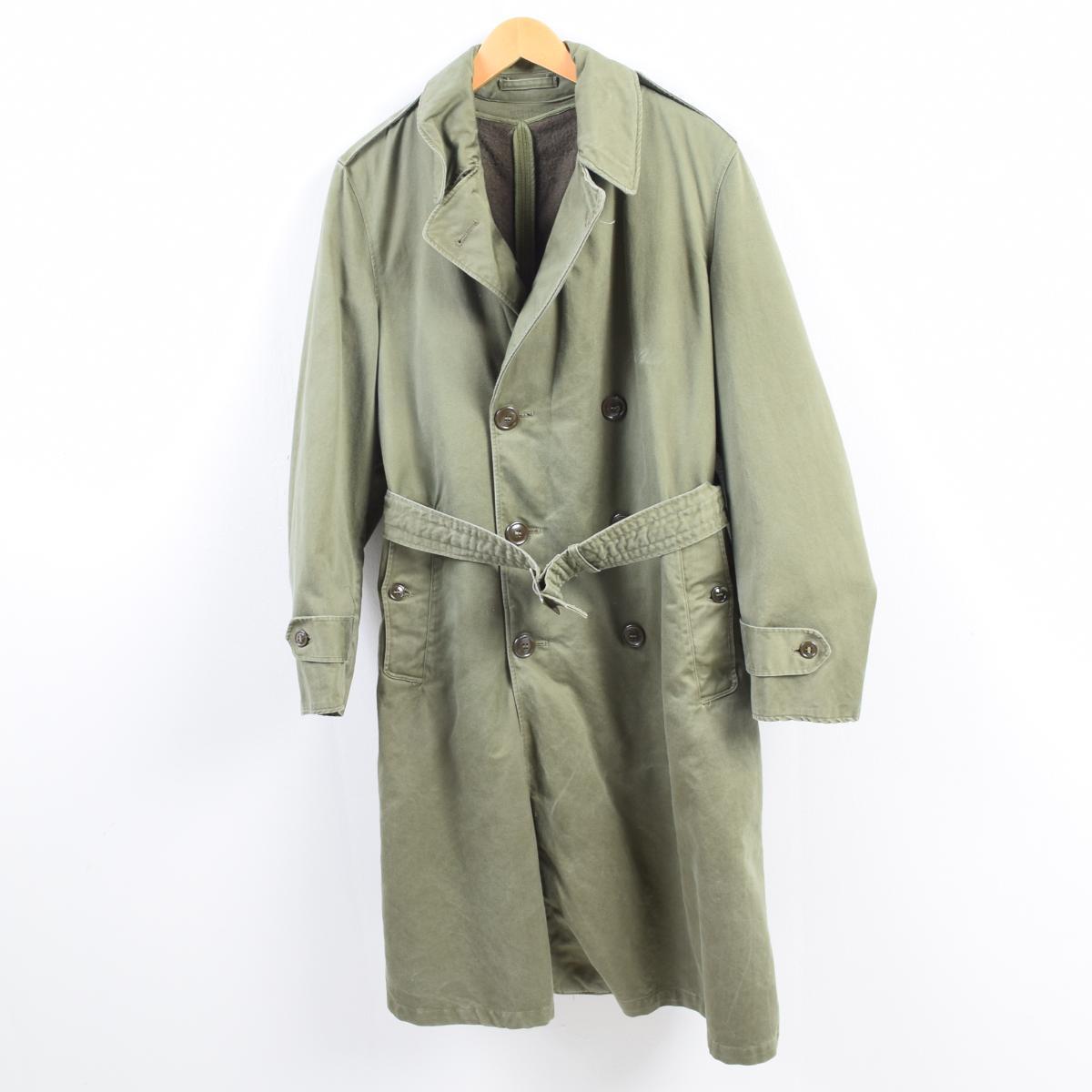 今季一番 50sアメリカ軍 トレンチコート ライナー付き 1950年vintage 
