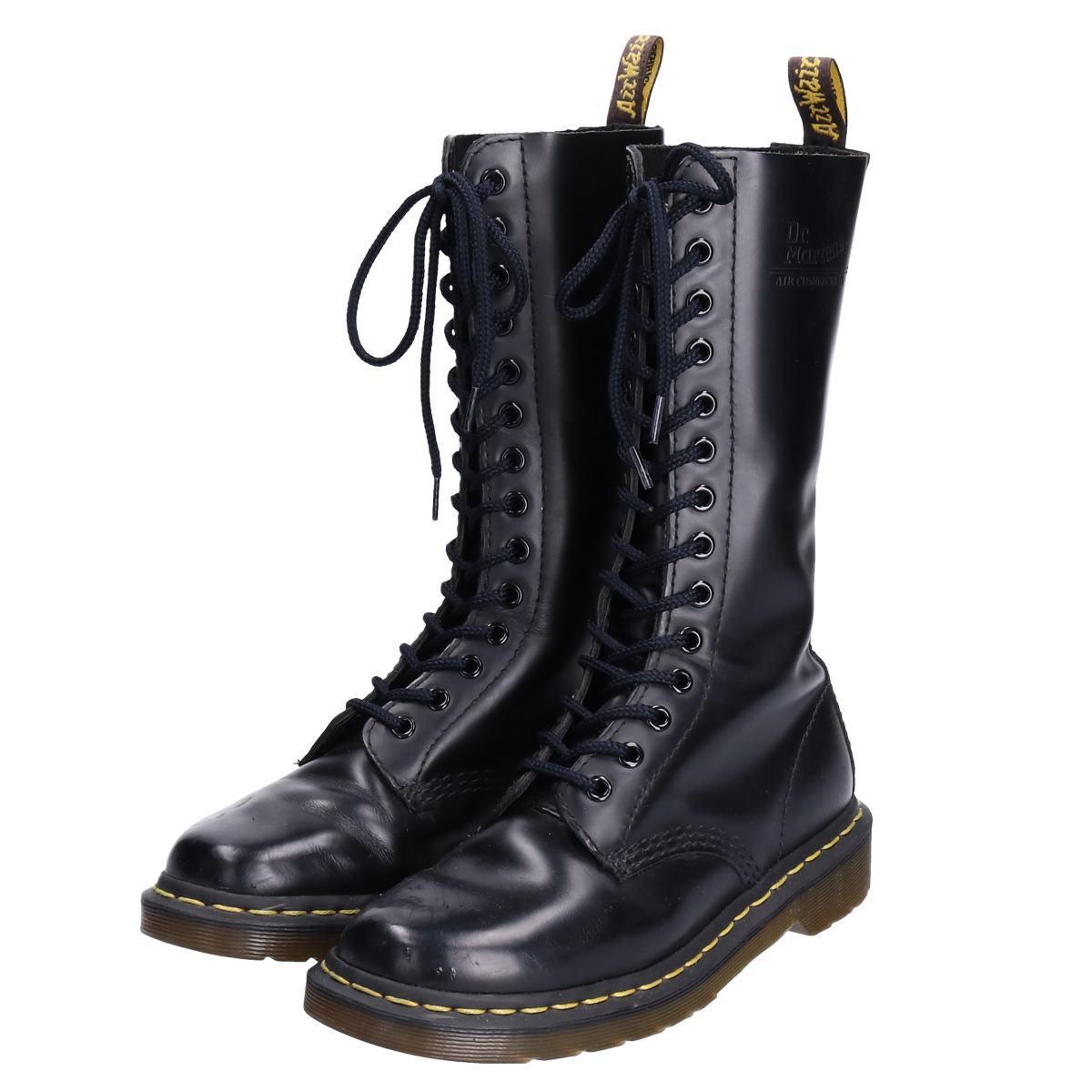 Dr.Martens - Dr.Martens ブーツ 14ホール クリーム色 アイボリーの+